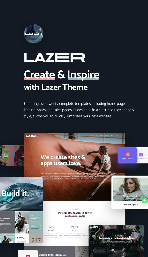 Lazer WordPress Theme